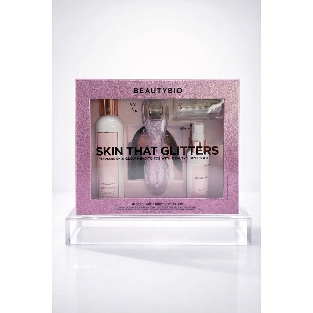 Beauty Bio-,Skin that glitters. GLOPRO FACE + BODY BEST SELLERS NIB